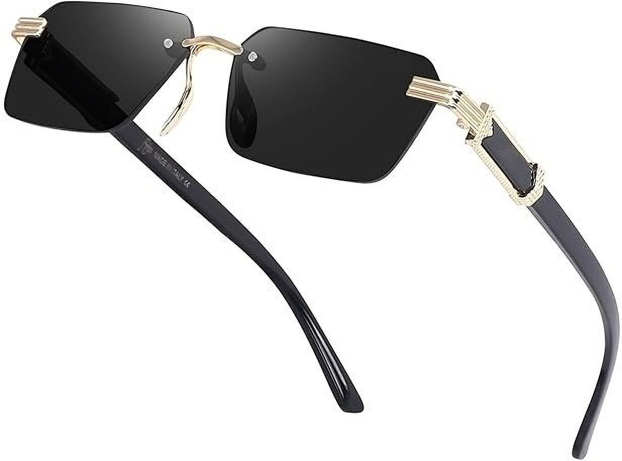 sunglance UV Protection, Mirrored Retro Square, Over-sized, Rectangular Sunglasses (Free Size)-picture-27