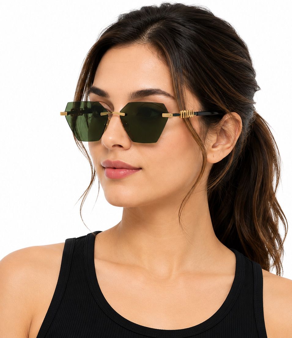 Gradient, Mirrored, Polarized Octagonal Sunglasses (15)-image-2