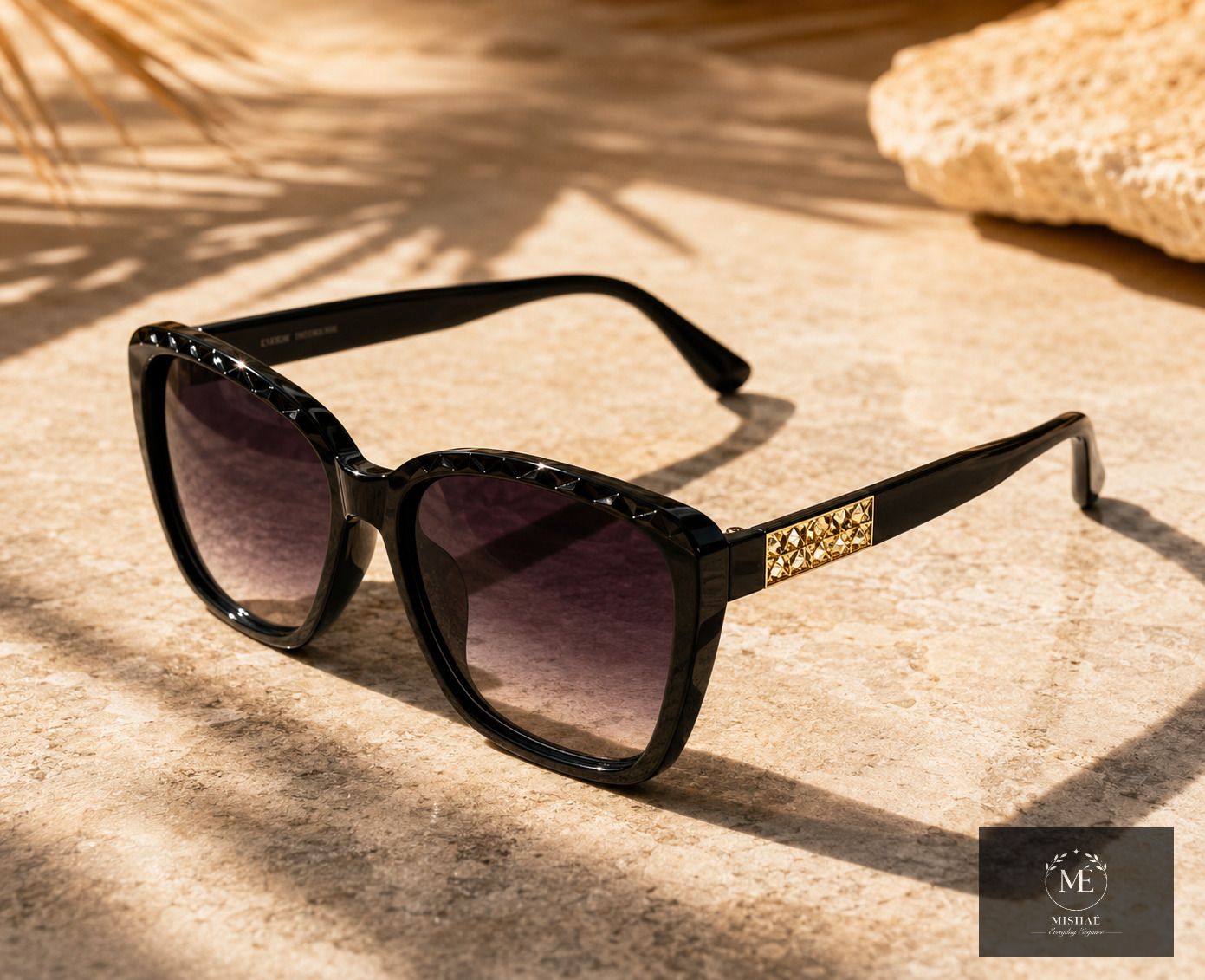 me mishae Gradient, UV Protection, Toughened Glass Lens, Others Over-sized Sunglasses (53)-picture-28