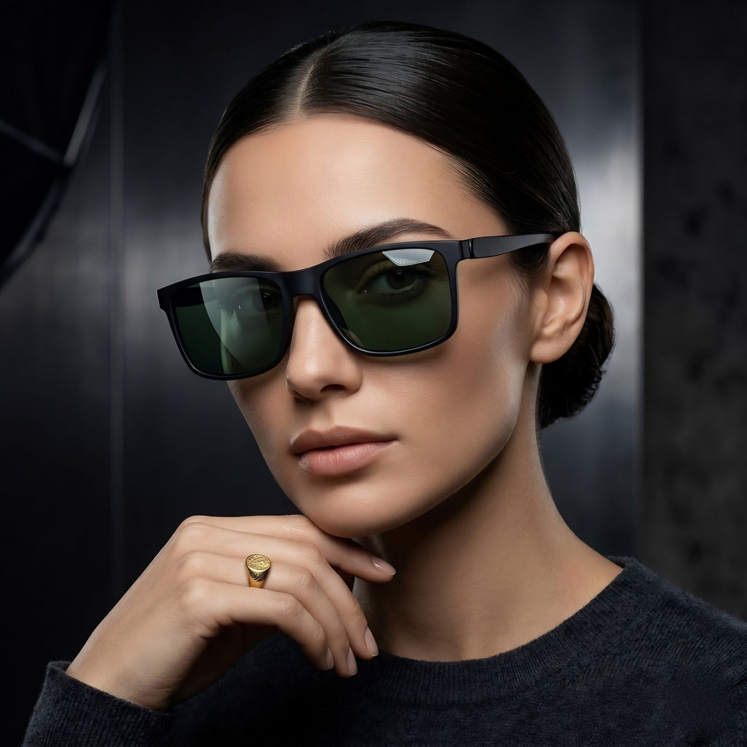 kiwicaves UV Protection Wayfarer, Retro Square Sunglasses (Free Size)-picture-13