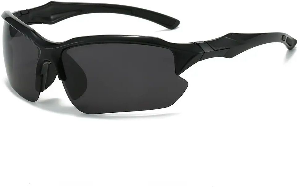 huvora Polarized, UV Protection, Mirrored, Riding Glasses Wrap-around, Sports, Rectangular Sunglasses (Free Size)-picture-13