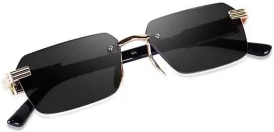 enshine collection Gradient, Mirrored, Toughened Glass Lens, UV Protection Rectangular Sunglasses (20)-picture-13