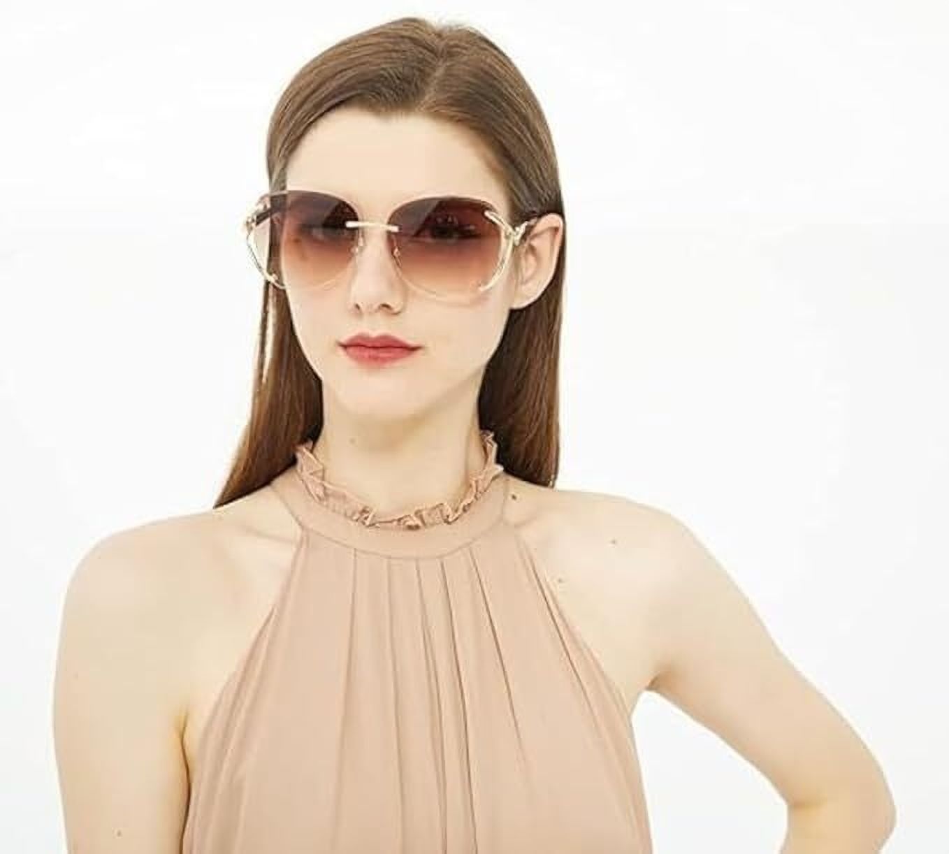 UV Protection Over-sized Sunglasses (Free Size)