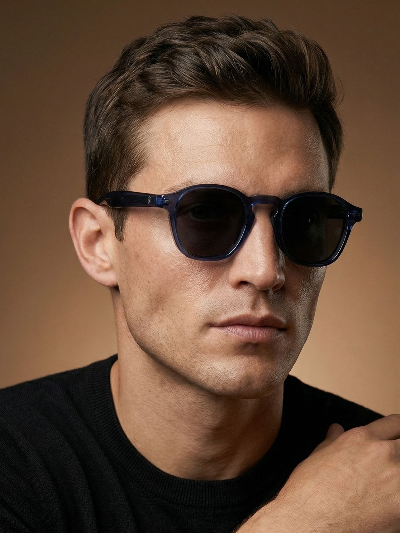 crownchi UV Protection Retro Square Sunglasses (Free Size)-picture-13