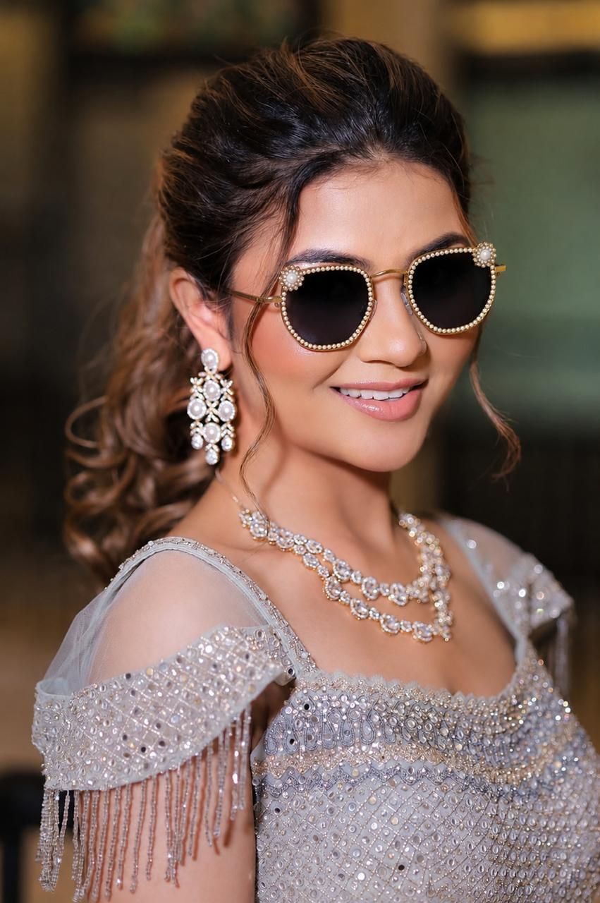 nature love Mirrored Octagonal Sunglasses (21)-picture-20