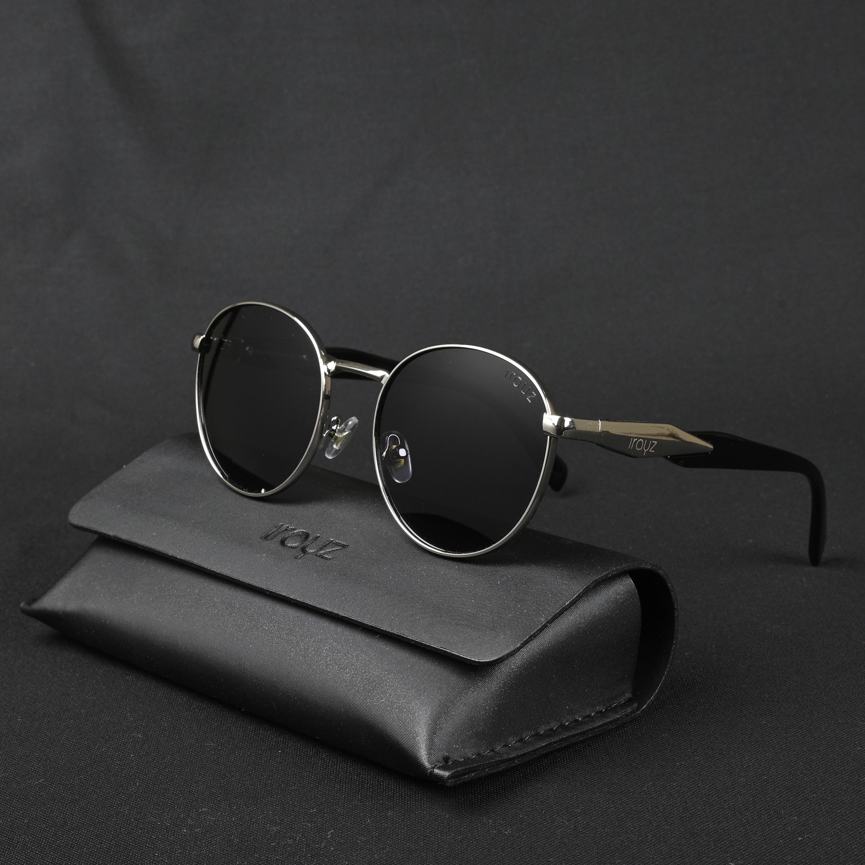 irayz Polarized, UV Protection, Riding Glasses Round Sunglasses (Free Size)-picture-20