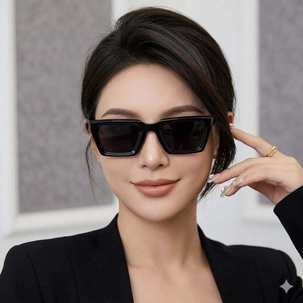 skm UV Protection Retro Square, Rectangular, Cat-eye, Oval Sunglasses (Free Size)-picture-46