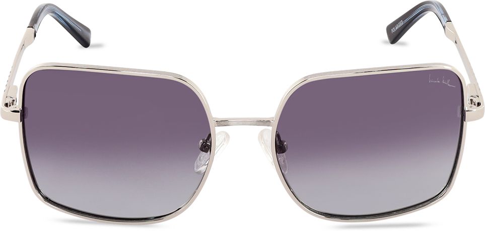 nicole miller Polarized Retro Square Sunglasses (55)-picture-37