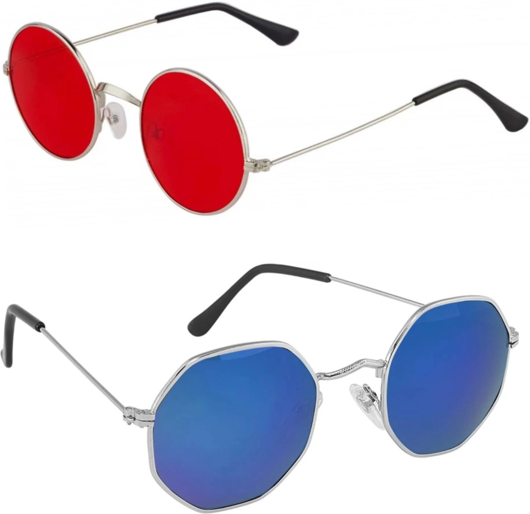 akari UV Protection, Gradient Round Sunglasses (51)-picture-43