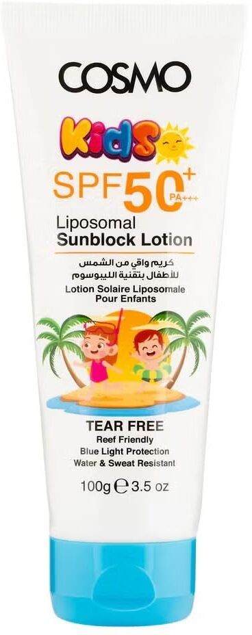 Sunscreen - SPF 50 PA+++ Kids Liposomal Sunblock Lotion Face & Body Moisturizer Sunscreen