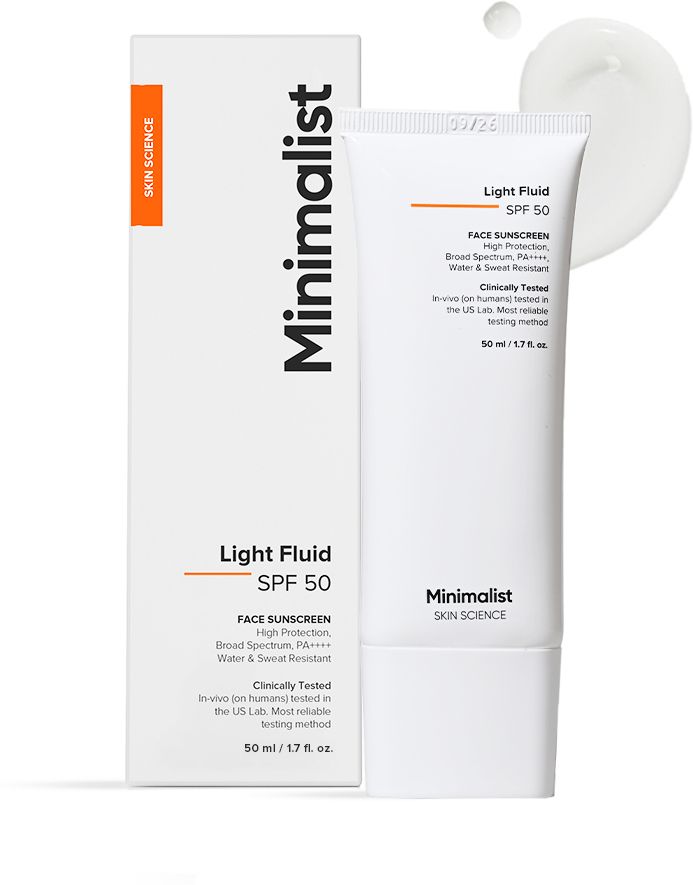 minimalist Sunscreen - SPF 50 PA++++ Fluid Water and Sweat Resistant ,Sun Cream with Advanced Protection-picture-32