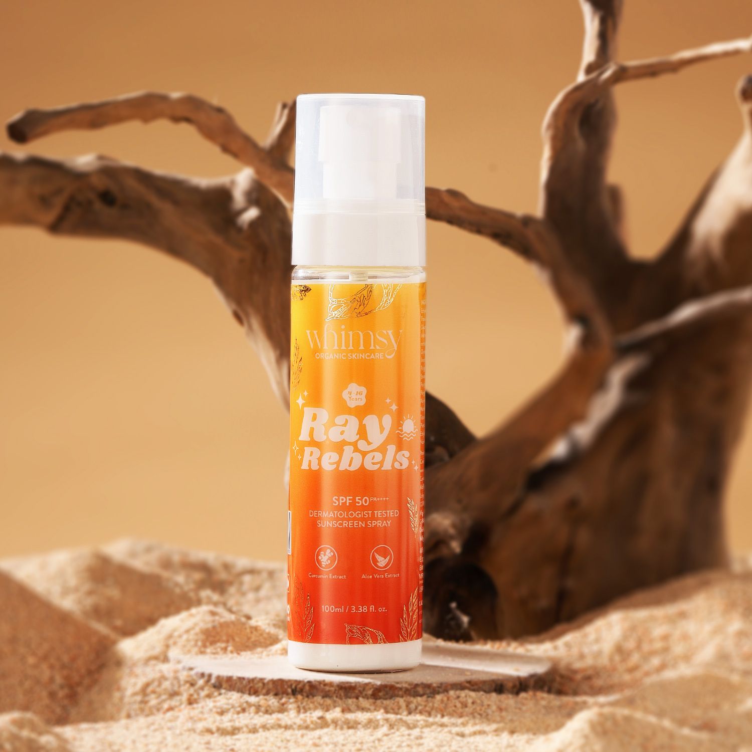 Sunscreen - SPF 50 PA++++ Whismy Kids Sunscreen Spray SPF 50 | Ray Rabel | Safe for Girls & Children |