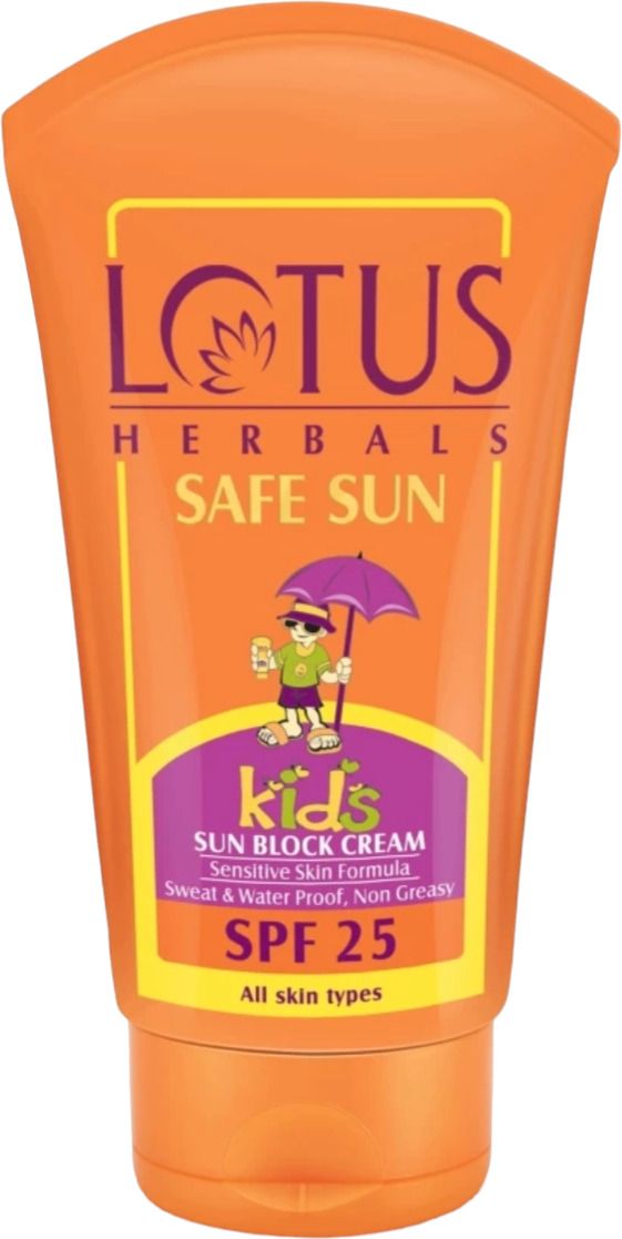 Sunscreen - SPF 50 Safe Sun Kids Sunscreen Cream SPF 25