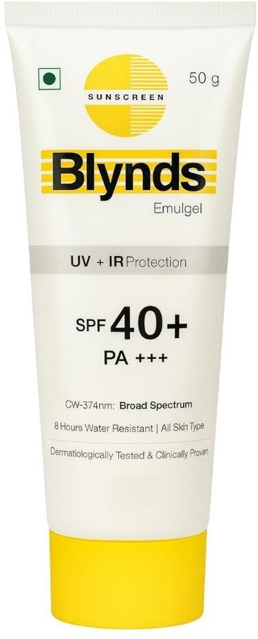 Sunscreen - SPF 40 PA+++ Bly-ndss Emul Gel Sunscreen SPF 40+ PA+++,-image-24