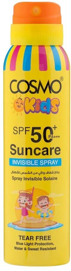 Sunscreen - SPF 50 PA+++ Kids Suncare Invisible Spray Water & Sweat Resistant