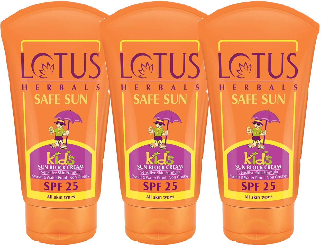Sunscreen - SPF 50 SS Kids sunscreen cream SPF 25_ 50g(Pack of 3)