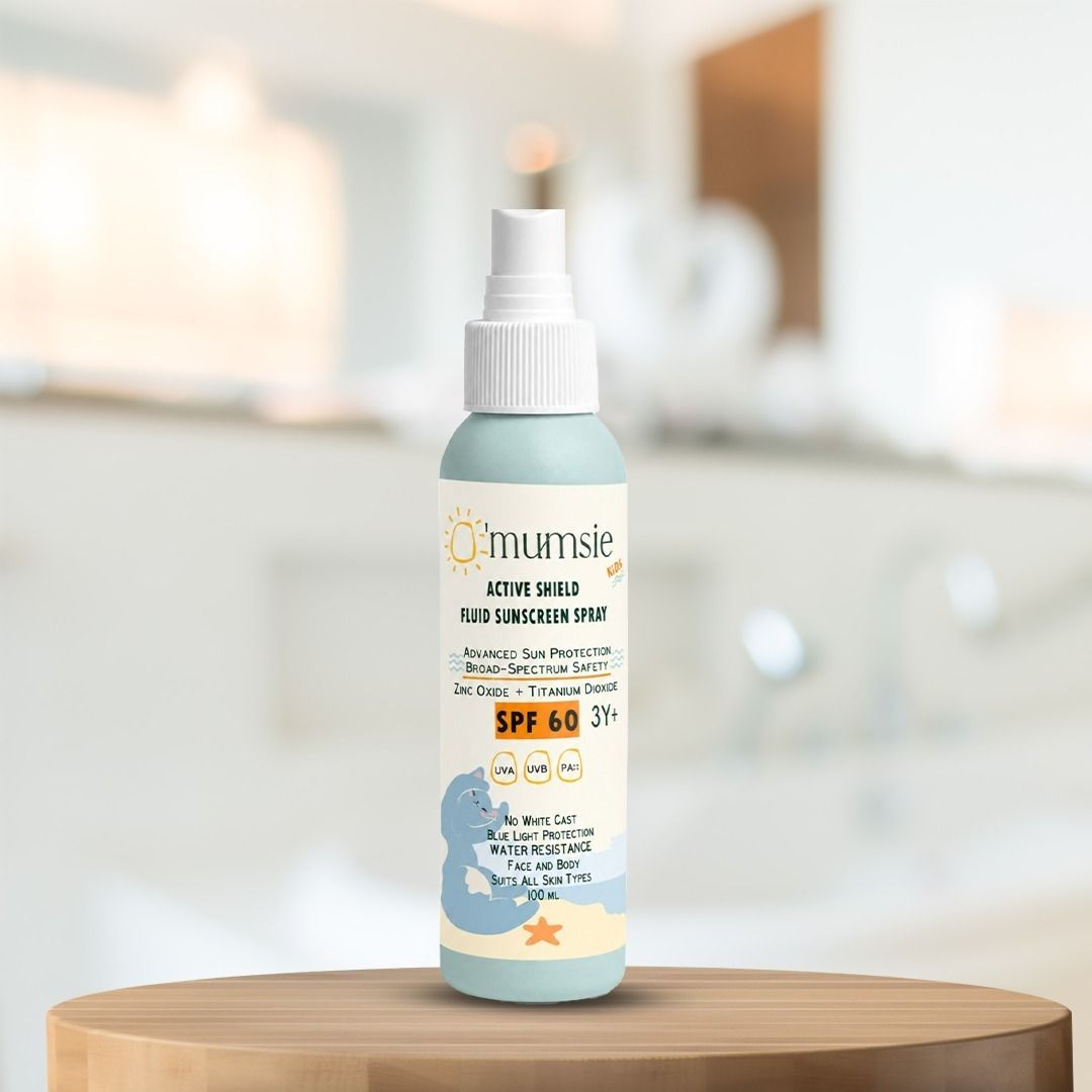 Sunscreen - SPF 60 PA++++ Kids SPF 60 Active Shield Fluid Sunscreen Spray-image-41
