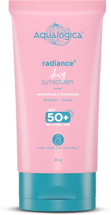 aqualogica Sunscreen - SPF 50 PA+++ Radiance+ Dewy Sunscreen with Watermelon & Niacinamide| Lightweight & Non-Sticky-picture-16