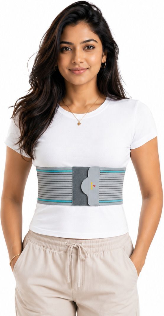 Rib Belt for Men & Women | Chest Support Brace & Rib Cage Binder Back Back Back / Lumbar Support-image-24