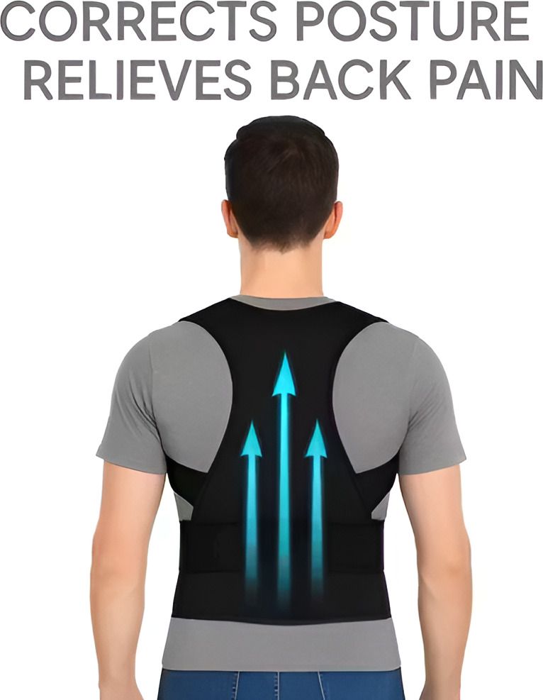 Straightener & Adjustable Belt|Spine Corrector, Back Support & Back Pain Relief Posture Corrector-image-29