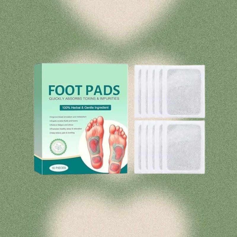 begmean Herbal Foot Care Stickers | Soft Night Foot Patch Pack Foot Support-picture-10
