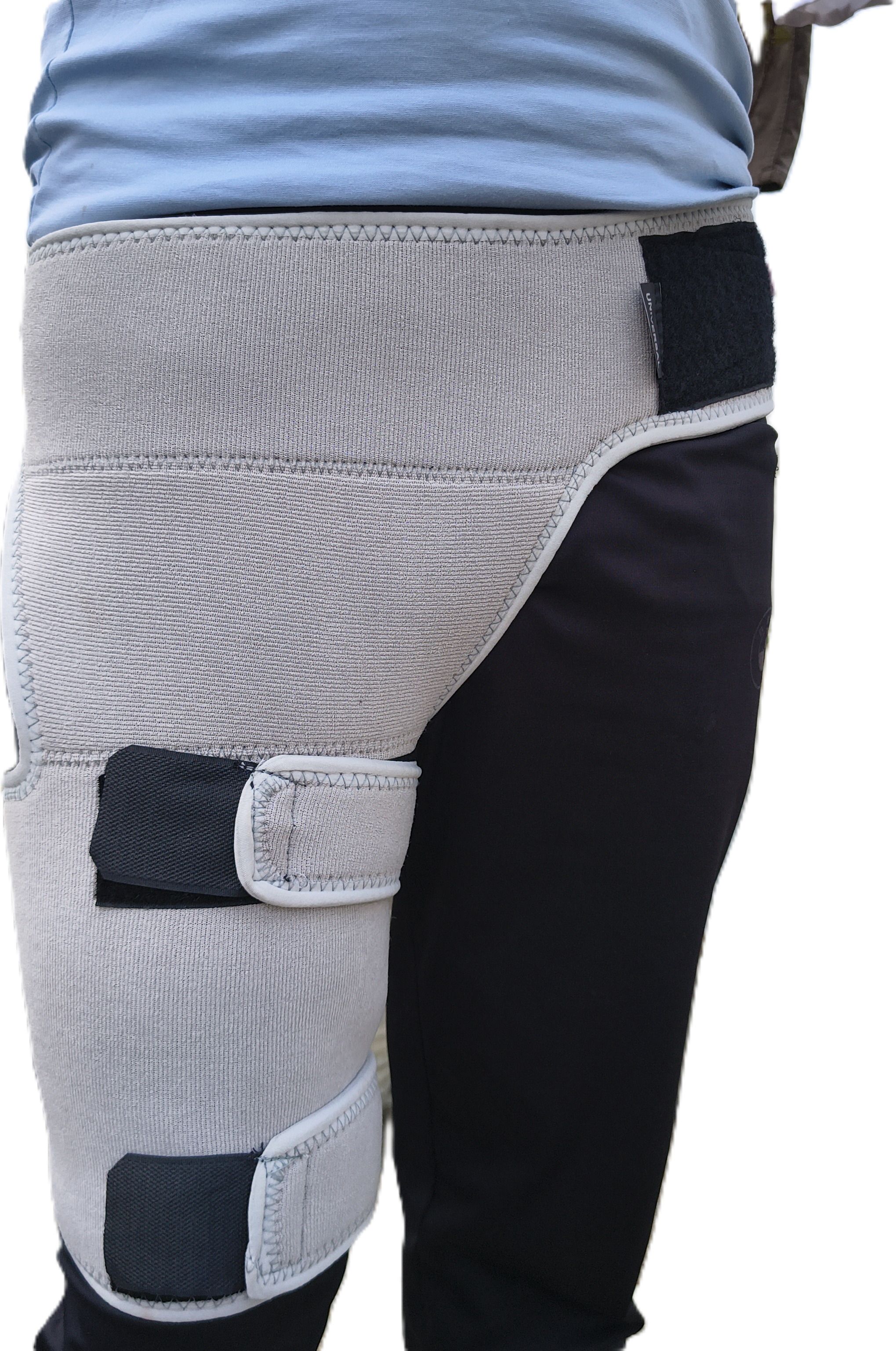 Sciatica Pain Relief,Hip Brace,Thigh, Groin, Hamstring Compression Wrap Supporter-image-23