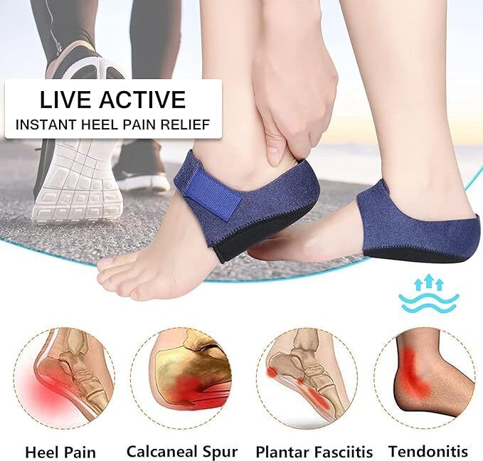 life again Heel Cups for Plantar Fasciitis & Heel Pain Relief Heel Support-picture-25