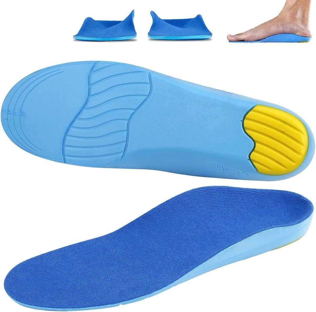 Orthotic Arch Support Shoe Insoles 33-35 EU Kids/36-39 EU Women/43-45EU Men Foot Support-image-3