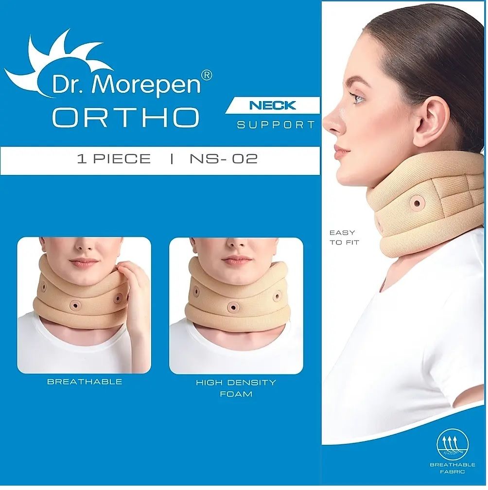 dr. morepen OTHRO Neck Support (Soft Ventilated) S-Size Model NS-02 Neck Support-picture-17