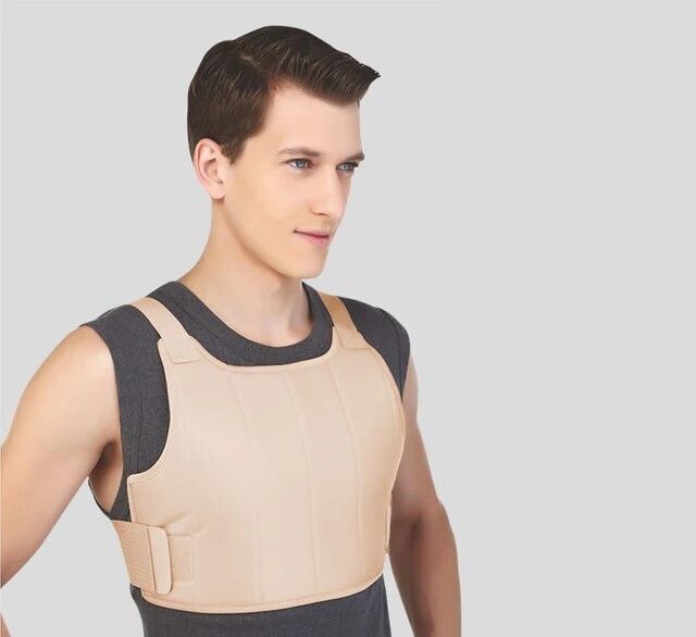 Chest Guard for Bike Riding - Wind Protection, Rib and Organ Safety Supporter-image-1