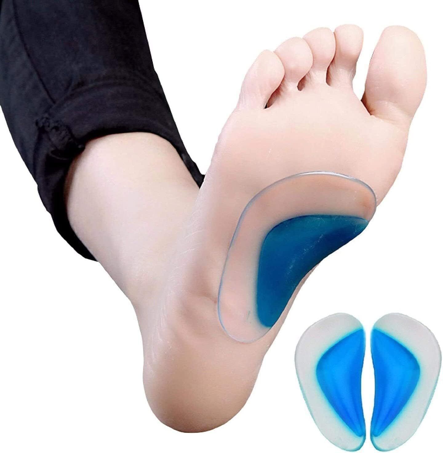 Gel Orthopedic arch support flat feet Plantar Fasciitis Orthotic Heel Heel Support-image-15