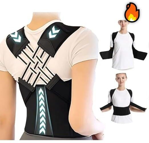 X Cross Spine Support Belt Stretch Fit Easy Fit Back / Lumbar Support-image-48