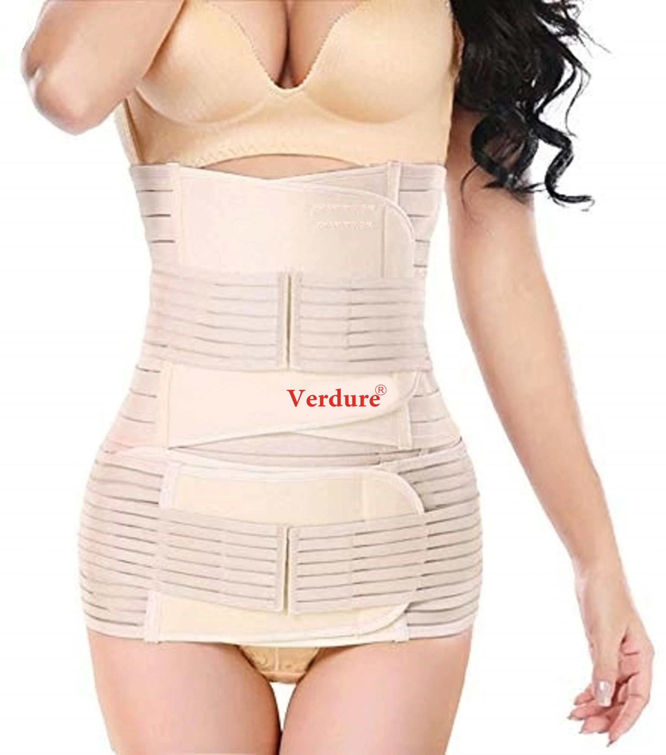 Postpartum recovery belt abdominal binder post pregnancy for women(3 belts set) Abdominal Belt-image-47