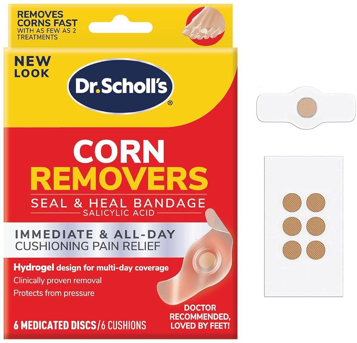 dr. scholl's CORN Removers with Duragel Technology, 6ct Finger Support-picture-11