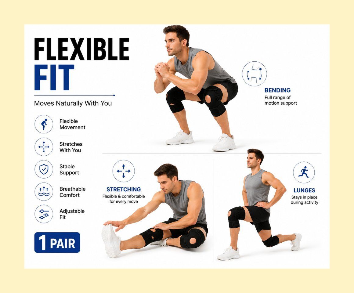 1 Pair Neoprene Flexible Joint Support for Adults Gym Compression Fit Calf Support-image-46