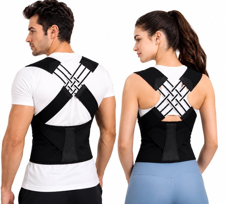 X Cross Back Support Brace Strong Support for Gym Back / Lumbar Support-image-37