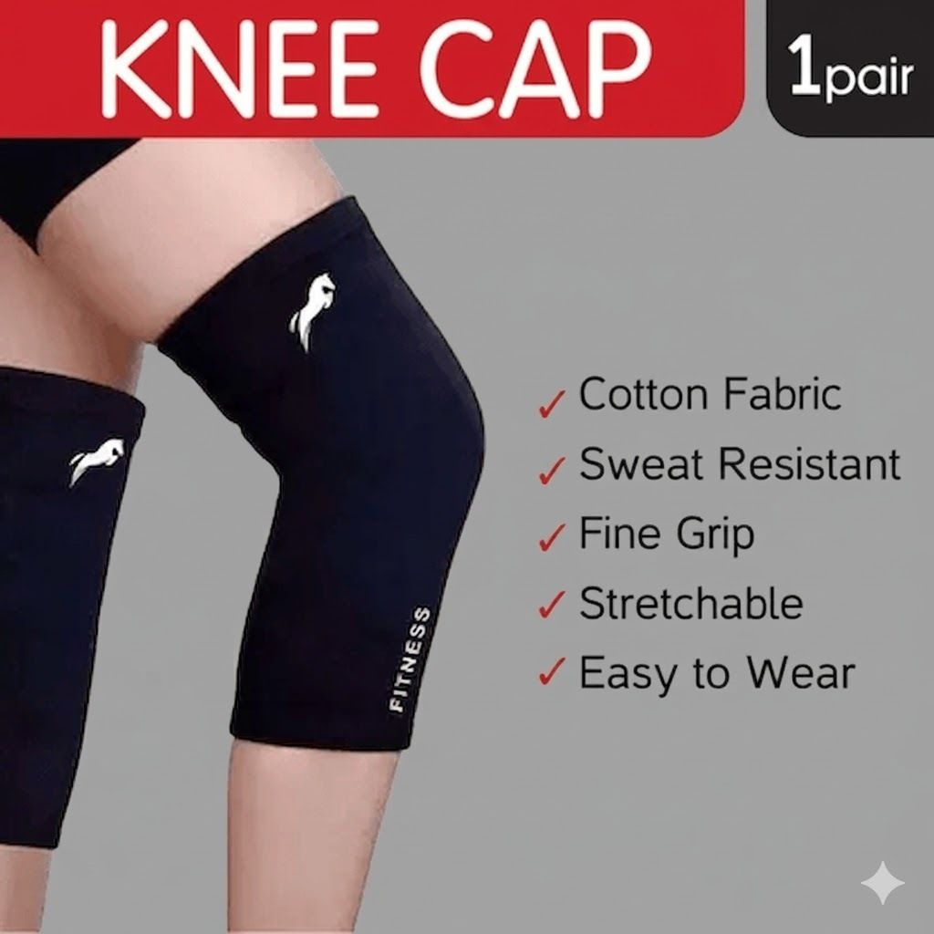 just rider (1pair) of Sports Pain Relief knee sleeve knee cap knee guard Knee Support-picture-34