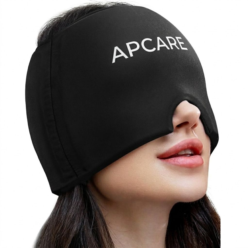 Migraine Relief Cap, Headache Relief Cap Mask Products, Cooling Odorless Gel Head Support-image-16
