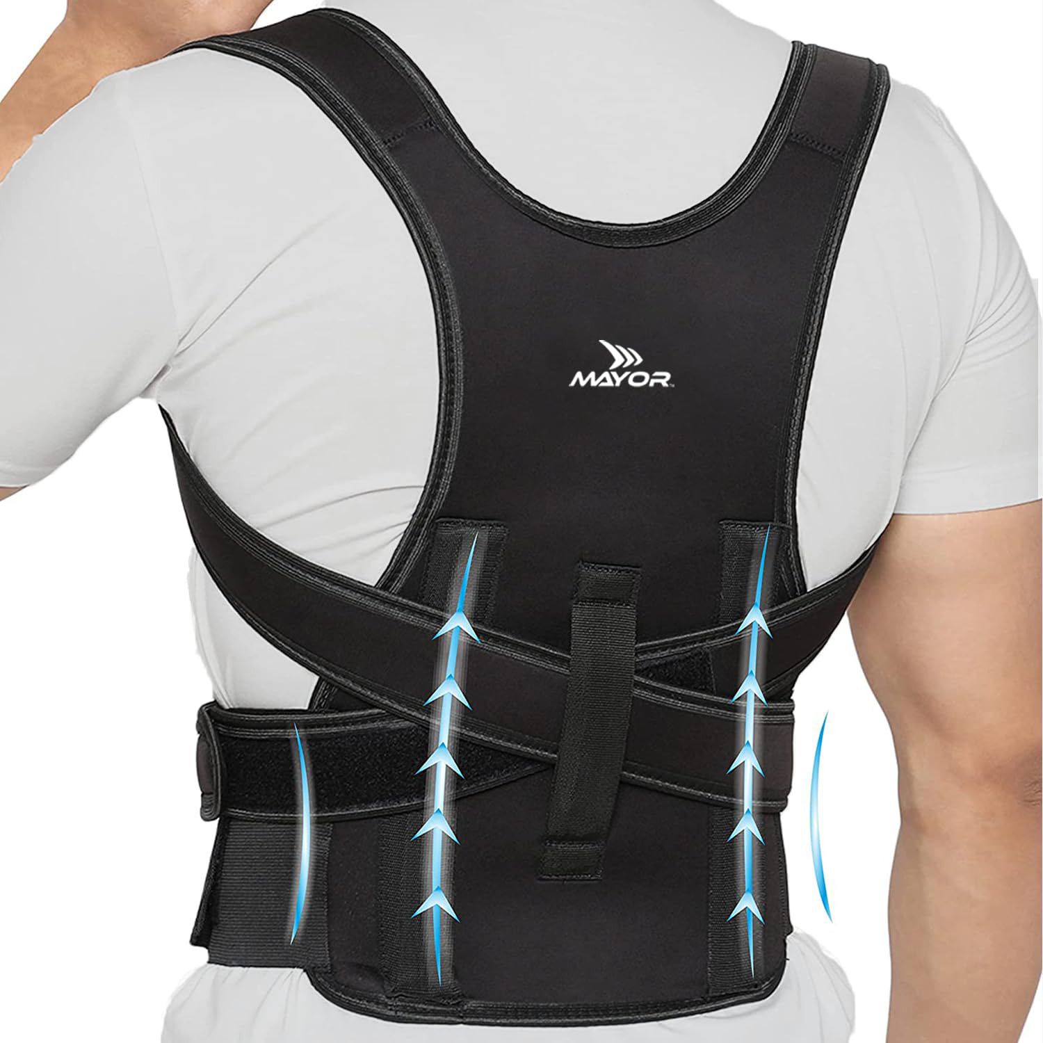 mayor Belt Support for Men & Women with Back Pain & Back Support Posture Corrector-picture-15