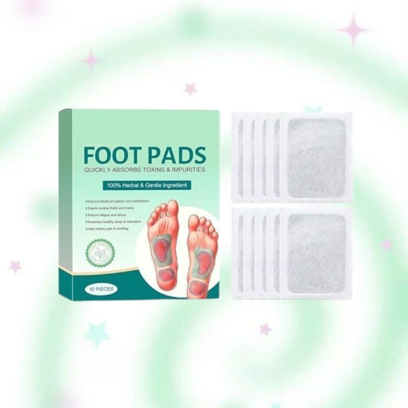 begmean Night Use Herbal Foot Pads | Gentle Adhesive Patch Set Foot Support-picture-13
