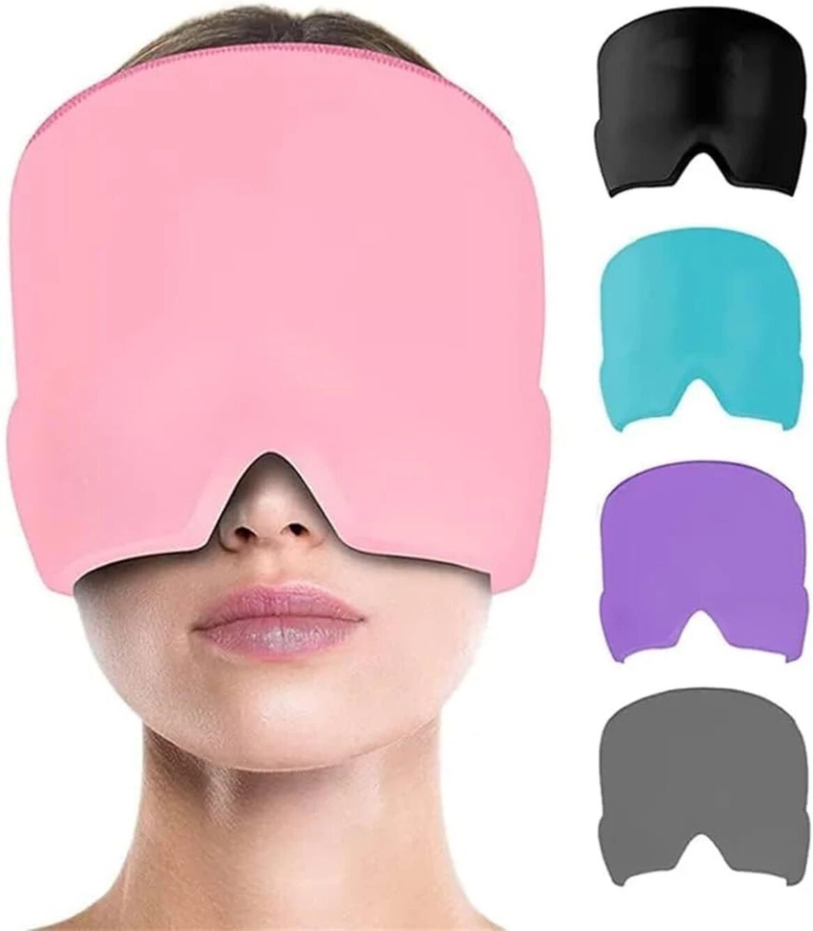 Migraine Relief Cap – Hot & Cold Therapy Headache Cap for Migraine Head Support-image-8