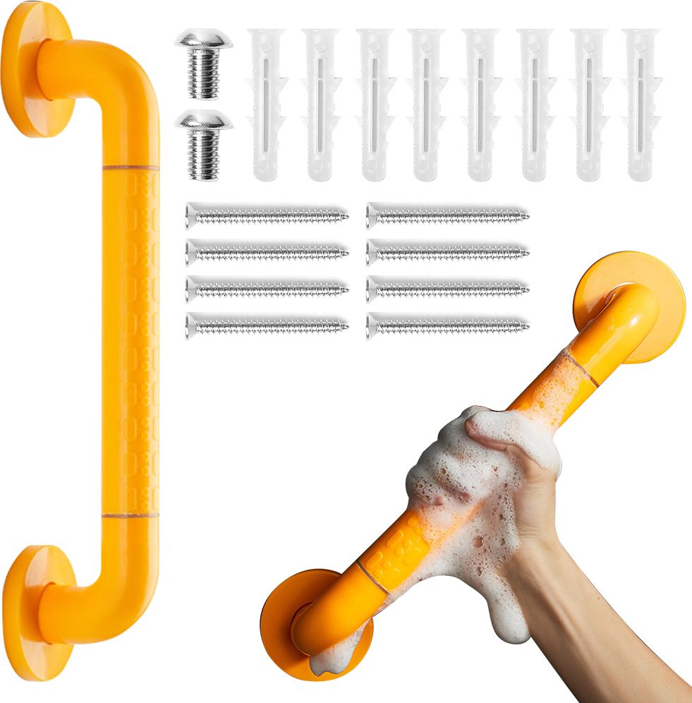 Safety Grab Bar Non Slip Handrail for Bathroom 11.8 Inch Shower Grab Bar-image-37