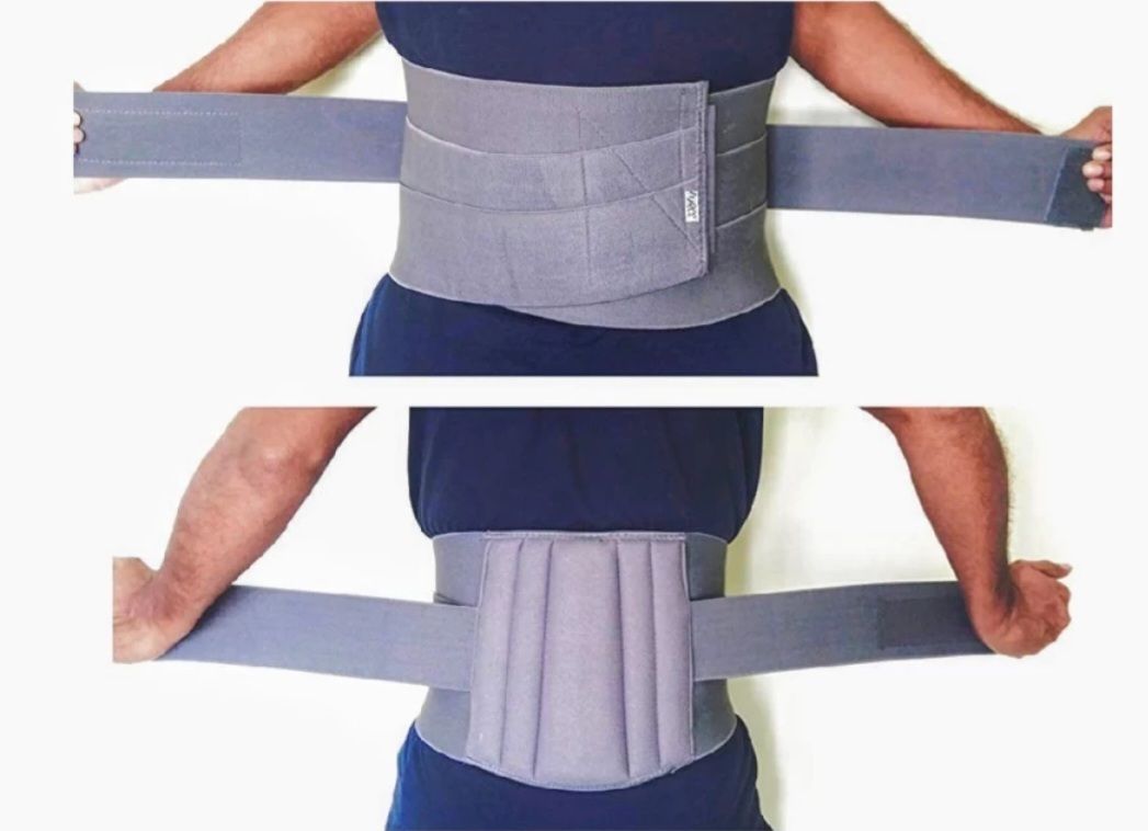 Lumbo sacral support Belt LS belt for back pain Relief Slip Disc Sciatica Pain Back / Lumbar Support-image-33
