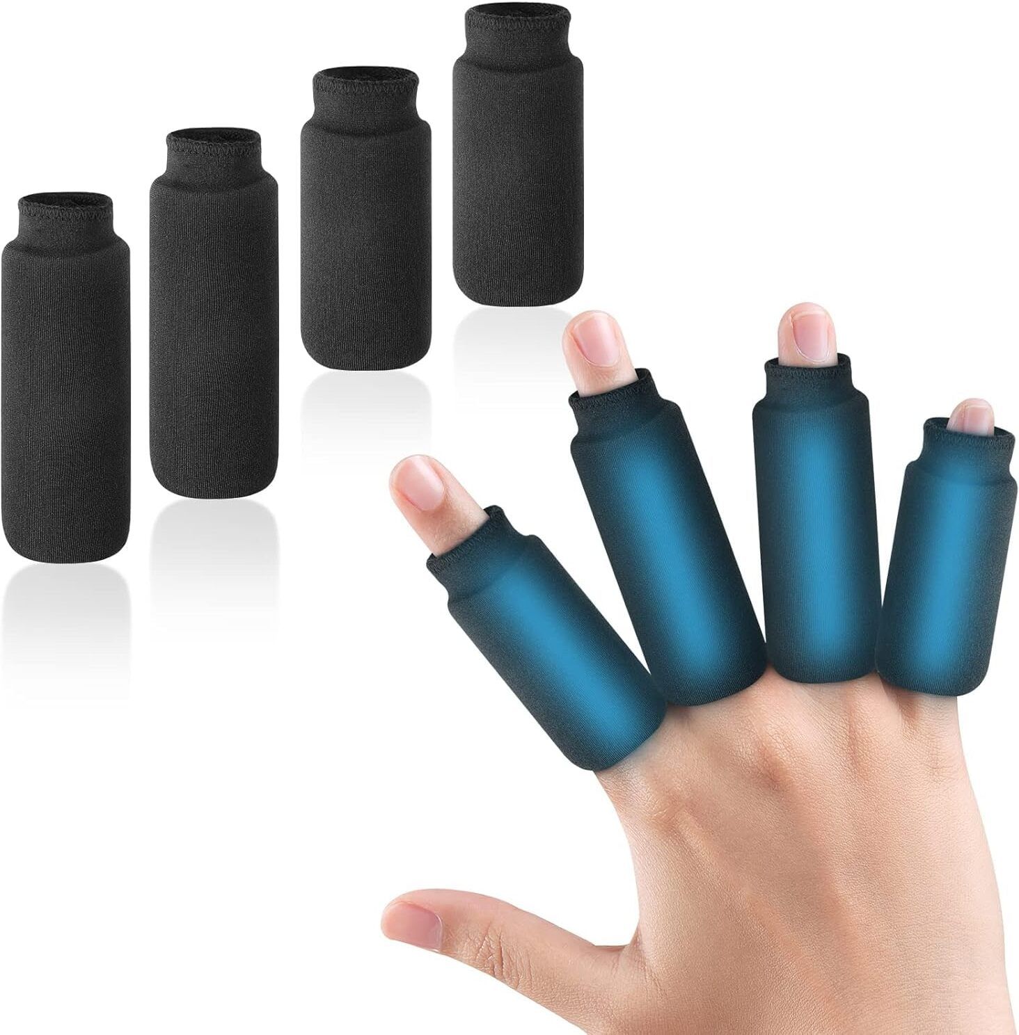 Finger Ice Sleeves Helthrelife Ice Packs for Fingers, Thumbs & Toes Hot Cold Finger Sleeve-image-24