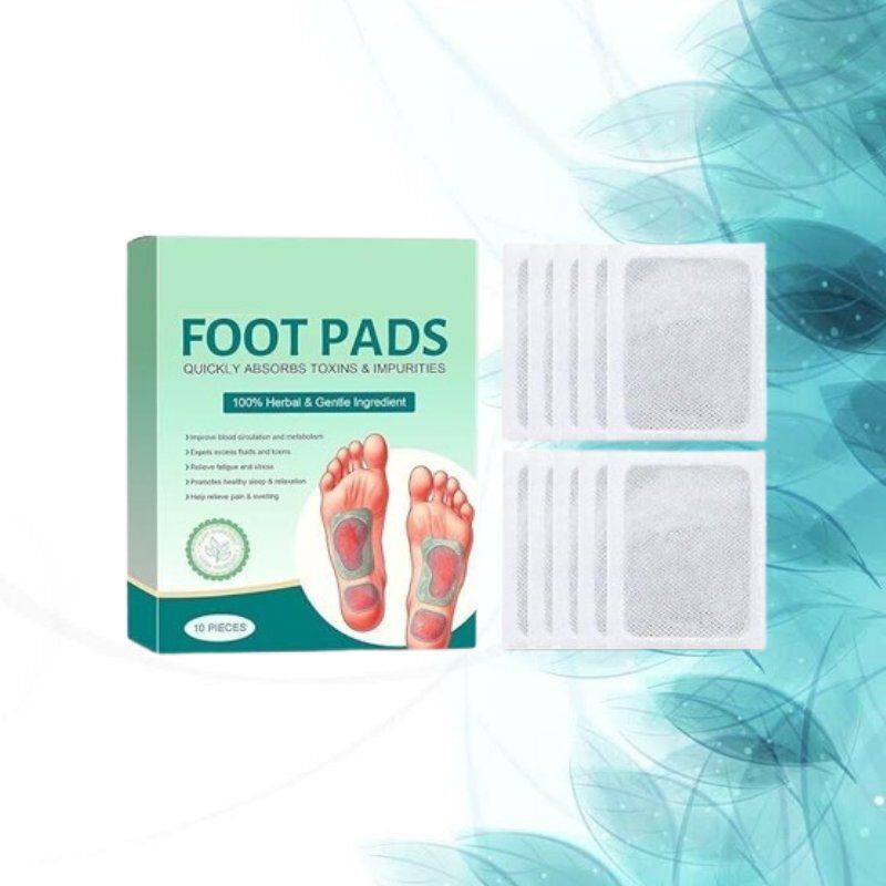 begmean Self Adhesive Herbal Foot Patch | Pack of 10 Foot Pads Foot Support-picture-14