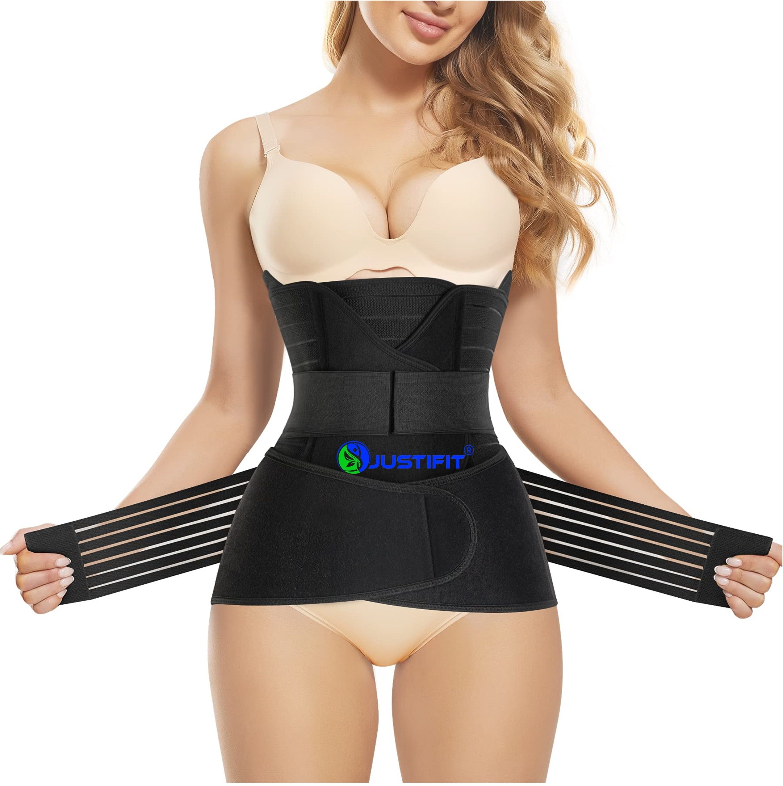 3 in 1 abdominal belt after delivery slim waist maternity band(set of 3- S size) Back / Lumbar Support