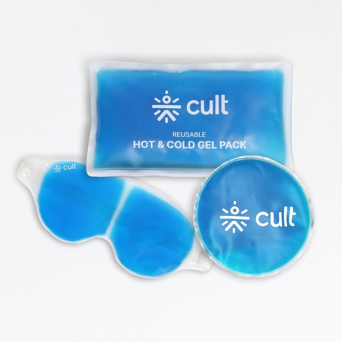 cult Reusable Hot & Cold Gel with Eye Mask Relief for Pain & Injuries Pack of 3 Supporter-picture-17
