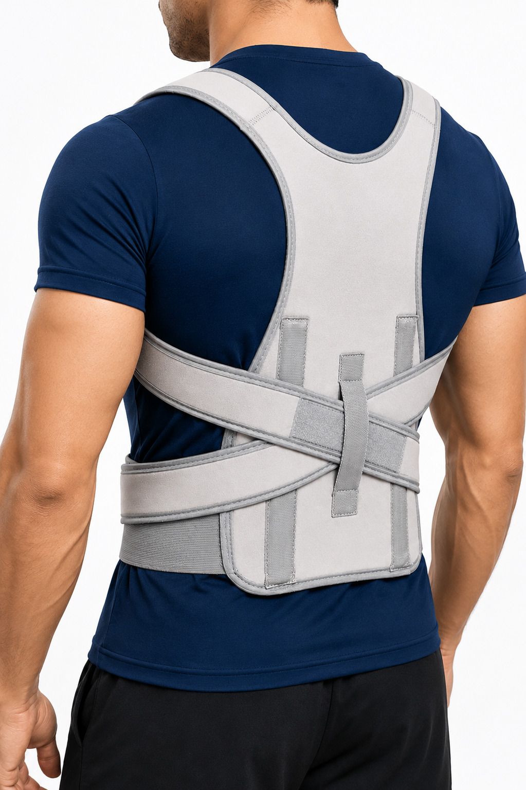 cipzi Posture Corrector Belt for Men & Women | Back Shoulder Support Brace Adjustable Posture Corrector-picture-19