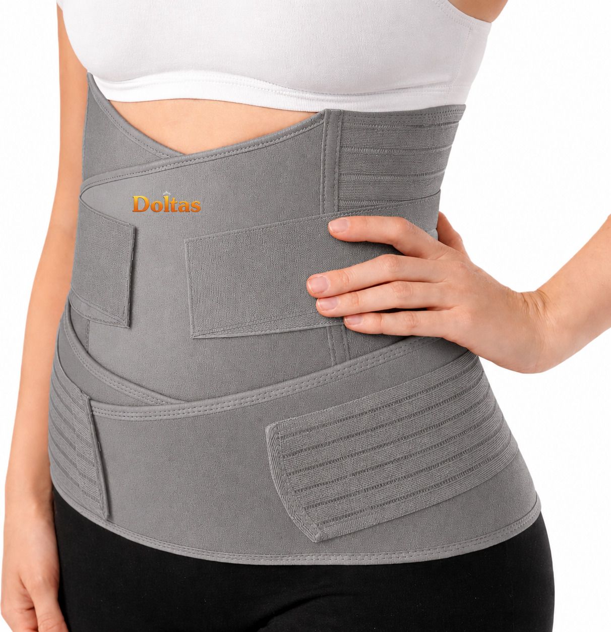 doltas 3in1 Post Pregnancy Abdominal Belt for Women Postpartum Support Belt (Free Size) Abdominal Belt-picture-19