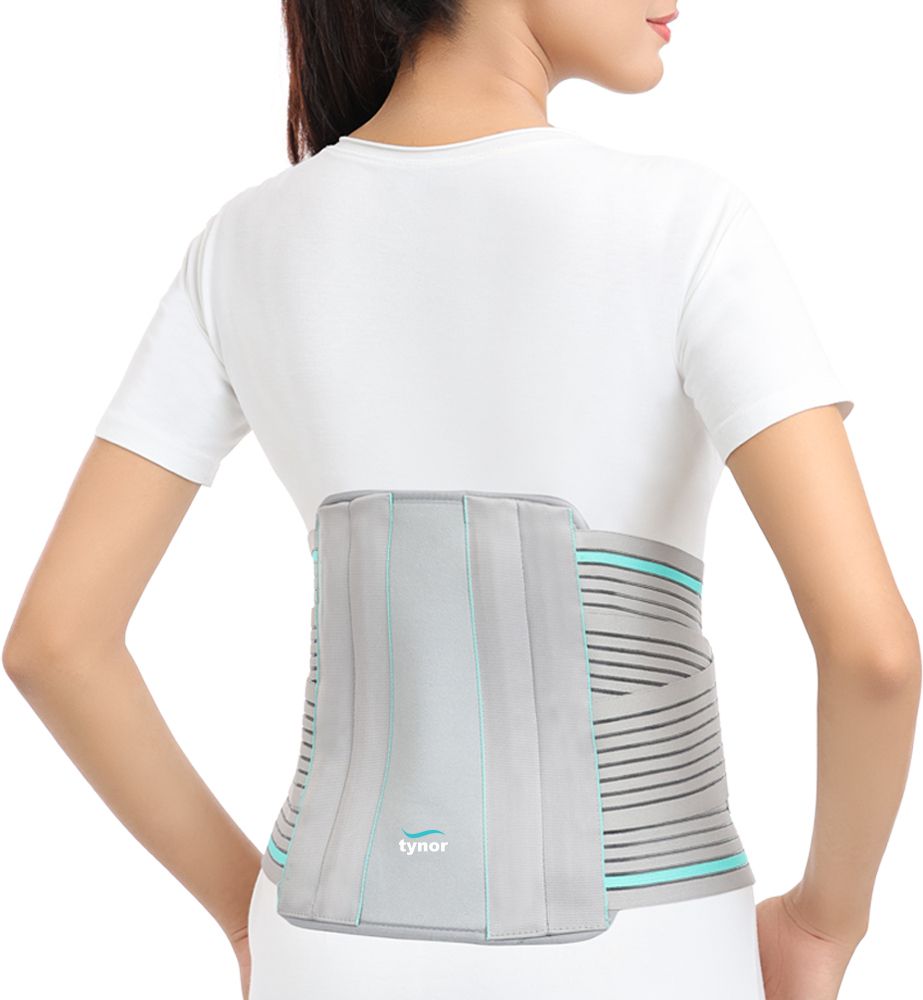 Contoured L.S. Support, Grey, Medium, 1 Unit Back / Lumbar Support-image-21